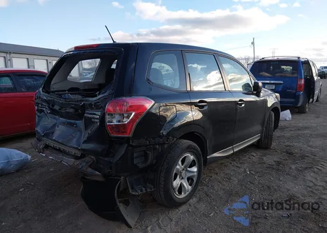 2014 Subaru Forester 2.5I z USA, uszkodzony, nr VIN JF2SJAAC1EH479625